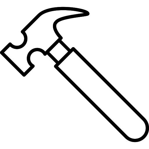 Icone d'un marteau